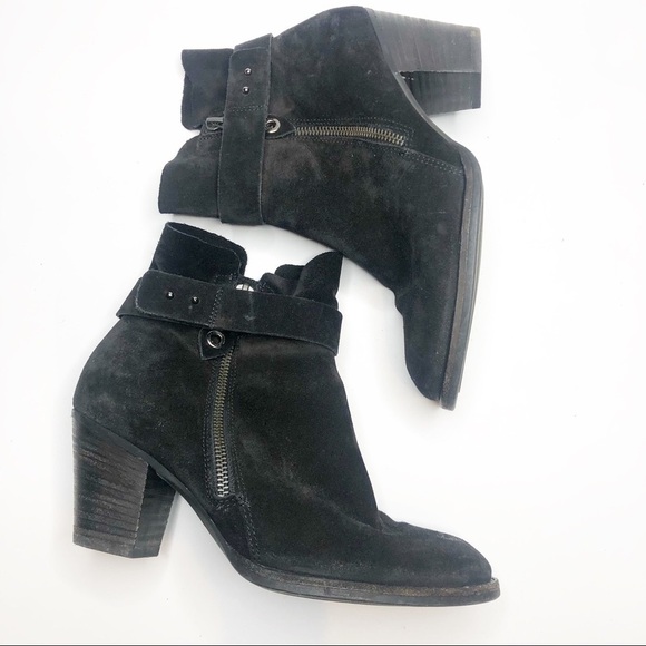 Paul Green | Sheridan Ankle in Nubuck Black - Picture 1 of 8